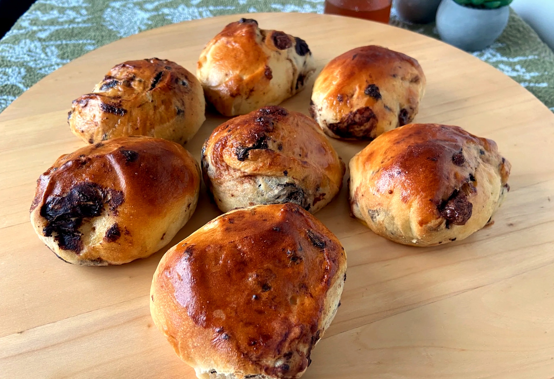 Pão de Leite com Pepitas de Chocolate